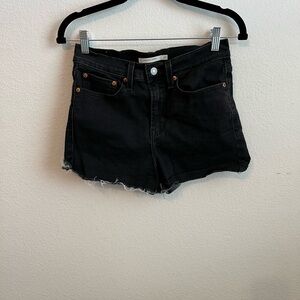 Black Levi Shorts